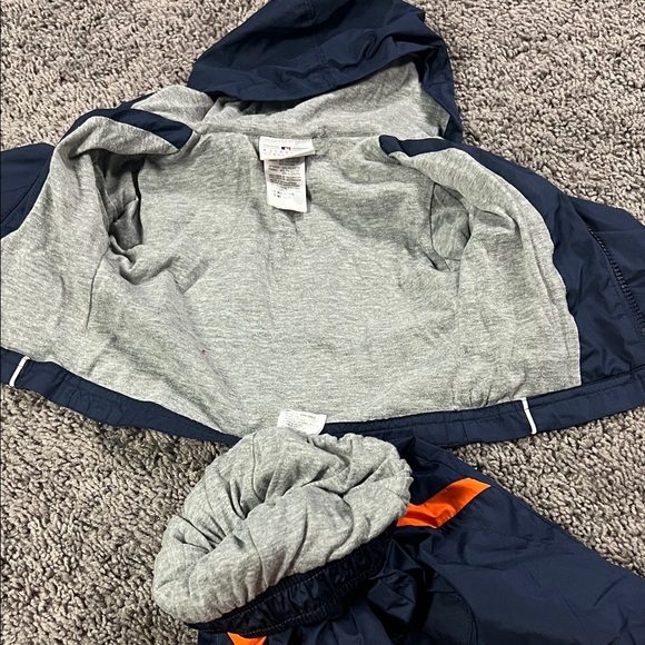 MLB GENUINE MERCHANDISE Blue Navy Orange DETROIT TIGERS BASEBELL Set 18 Months - Picture 4 of 6